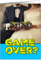 Congratulations to Gaming Newly Weds card
