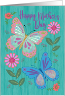 Happy Mother’s Day Butterflies card
