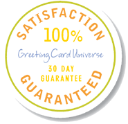 Satisfaction Guarantee on Greeting Cards
